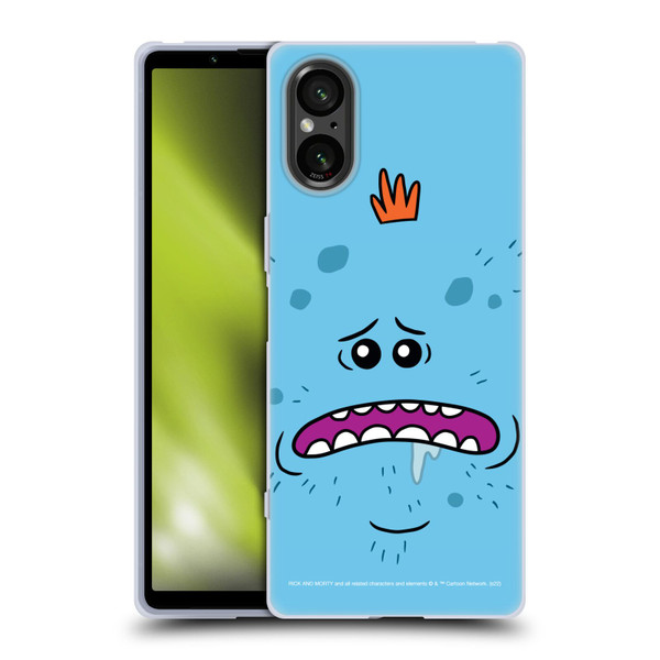 Rick And Morty Season 4 Graphics Mr. Meeseeks Soft Gel Case for Sony Xperia 5 V 5G
