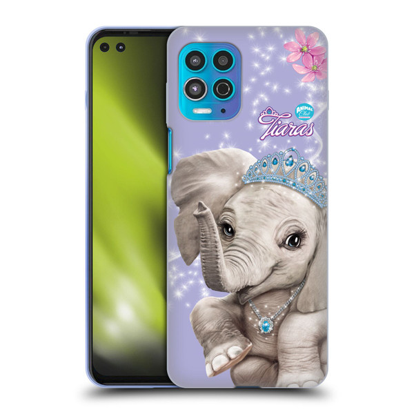 Animal Club International Royal Faces Elephant Soft Gel Case for Motorola Moto G100