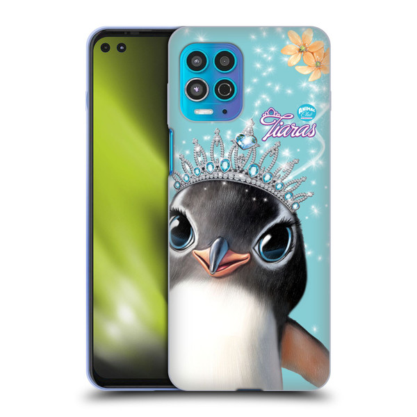Animal Club International Royal Faces Penguin Soft Gel Case for Motorola Moto G100