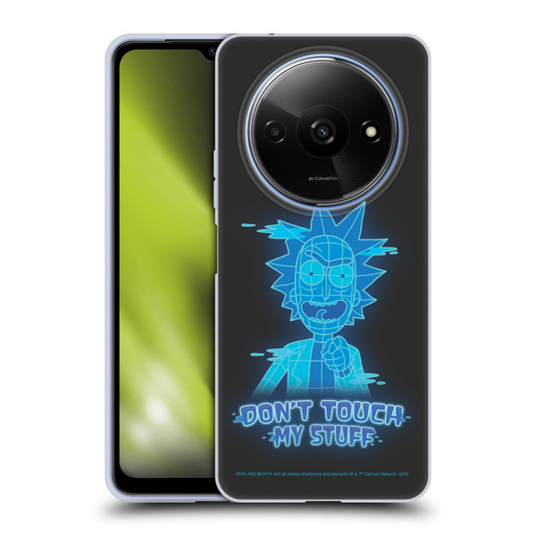Rick And Morty Season 5 Graphics Don't Touch My Stuff Soft Gel Case for Xiaomi Redmi A3