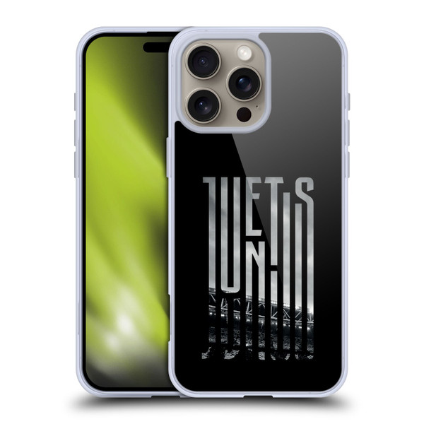 Juventus Football Club Graphic Logo  Stadium Soft Gel Case for Apple iPhone 16 Pro Max