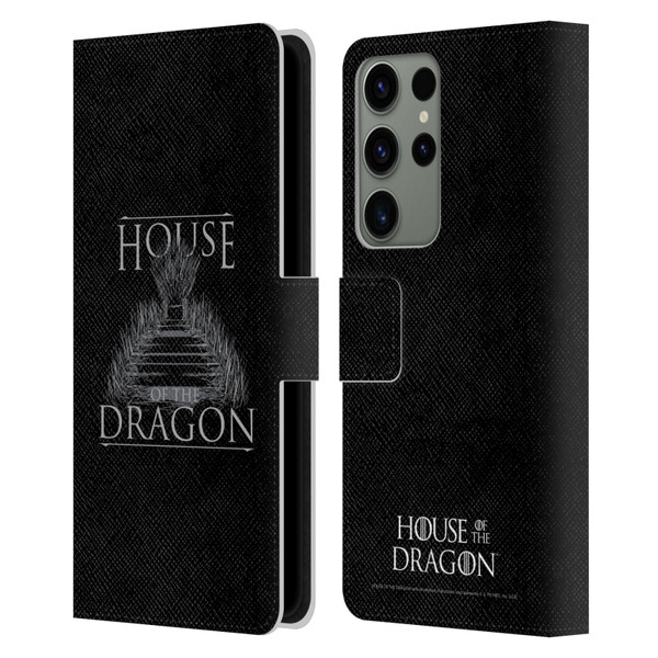 House Of The Dragon: Television Series Graphics Iron Throne Leather Book Wallet Case Cover For Samsung Galaxy S23 Ultra 5G