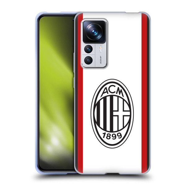 AC Milan 2024/25 Crest Kit Away Soft Gel Case for Xiaomi 12T Pro