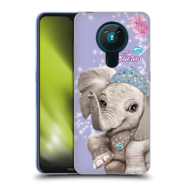 Animal Club International Royal Faces Elephant Soft Gel Case for Nokia 5.3