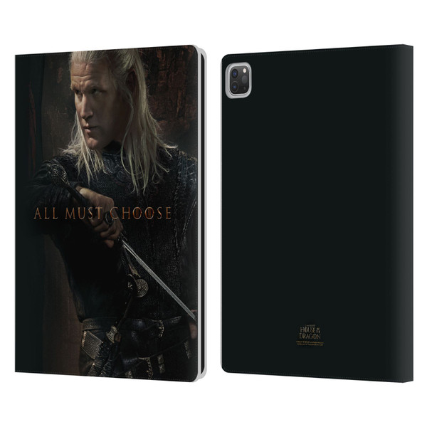 House Of The Dragon: Television Series Season 2 Character Posters Daemon Leather Book Wallet Case Cover For Apple iPad Pro 13 M4 2024