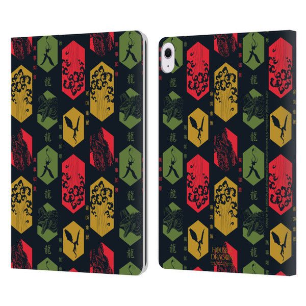 House Of The Dragon: Television Series Year Of The Dragon Pattern Leather Book Wallet Case Cover For Apple iPad Air 13 2024