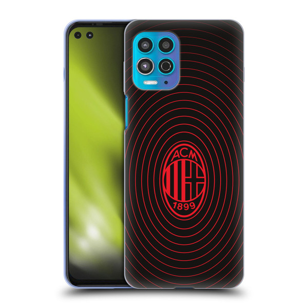 AC Milan Graphics Beat Soft Gel Case for Motorola Moto G100