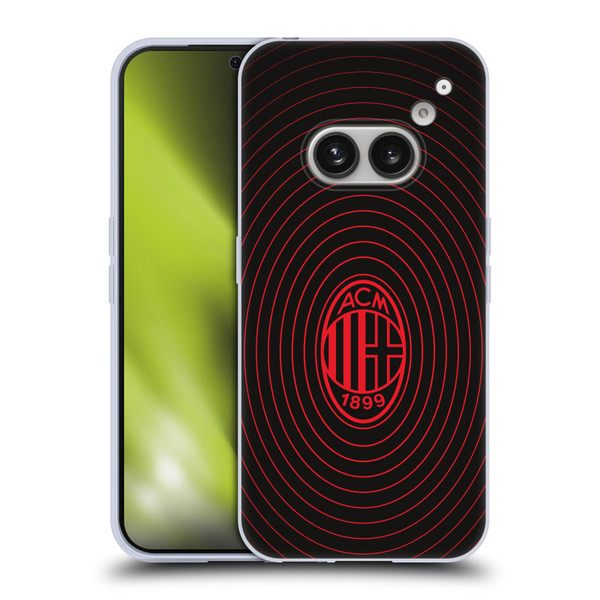AC Milan Graphics Beat Soft Gel Case for Nothing Phone (2a)