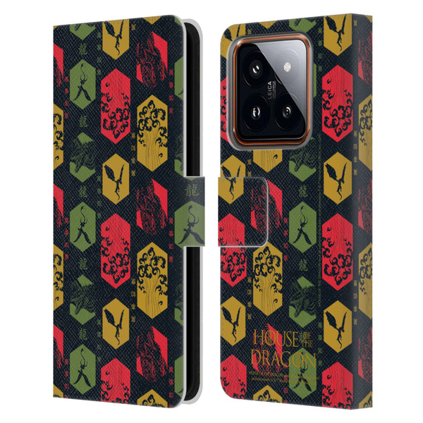 House Of The Dragon: Television Series Year Of The Dragon Pattern Leather Book Wallet Case Cover For Xiaomi 14