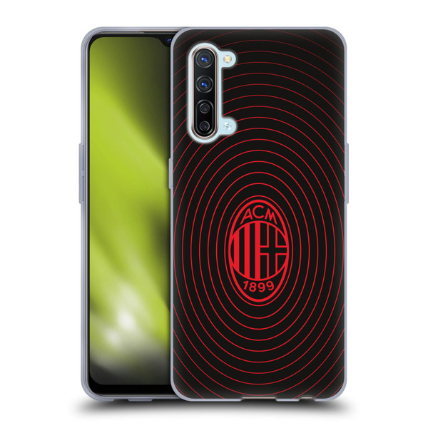 AC Milan Graphics Beat Soft Gel Case for OPPO Find X2 Lite 5G