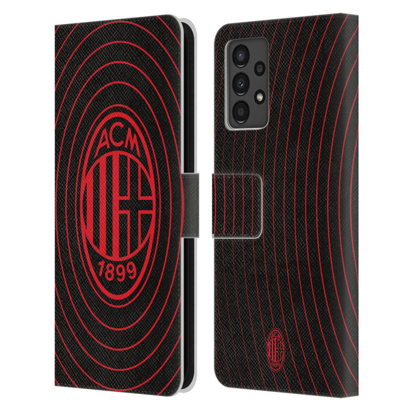 AC Milan Graphics Beat Leather Book Wallet Case Cover For Samsung Galaxy A13 (2022)