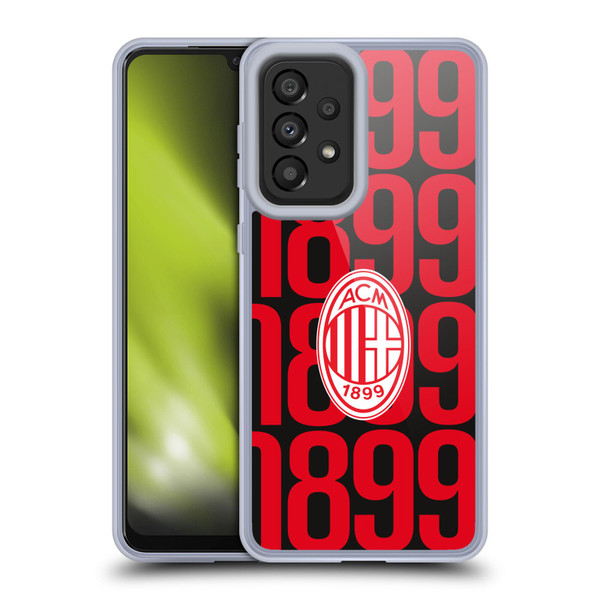 AC Milan Graphics Pattern Soft Gel Case for Samsung Galaxy A33 5G (2022)