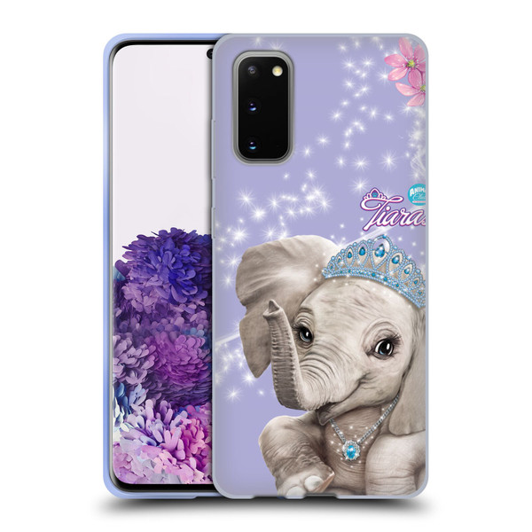 Animal Club International Royal Faces Elephant Soft Gel Case for Samsung Galaxy S20 / S20 5G