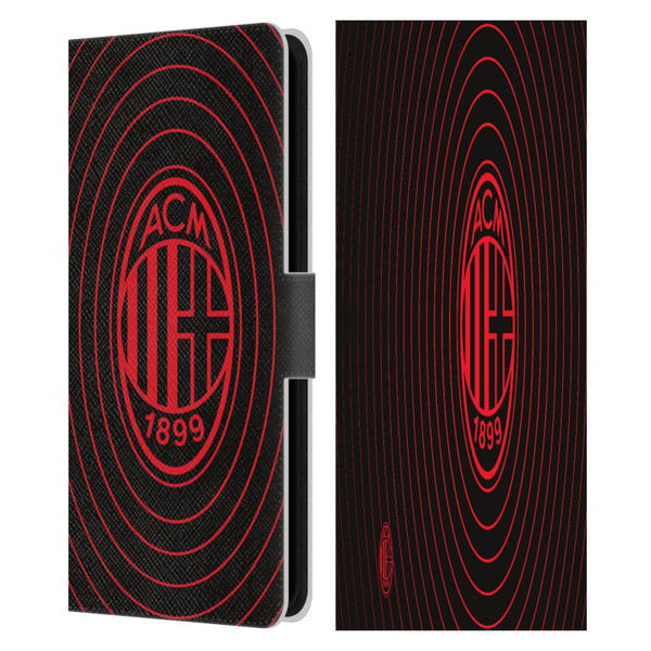 AC Milan Graphics Beat Leather Book Wallet Case Cover For Samsung Galaxy S23 FE 5G