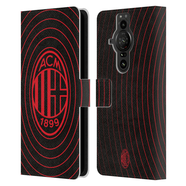 AC Milan Graphics Beat Leather Book Wallet Case Cover For Sony Xperia Pro-I