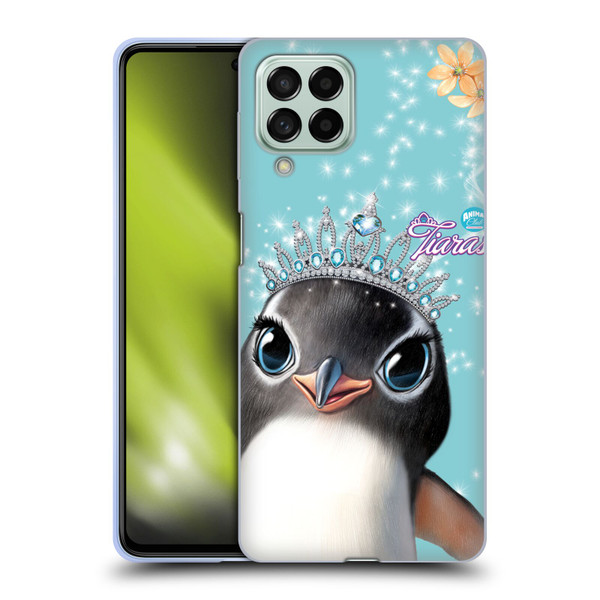 Animal Club International Royal Faces Penguin Soft Gel Case for Samsung Galaxy M53 (2022)