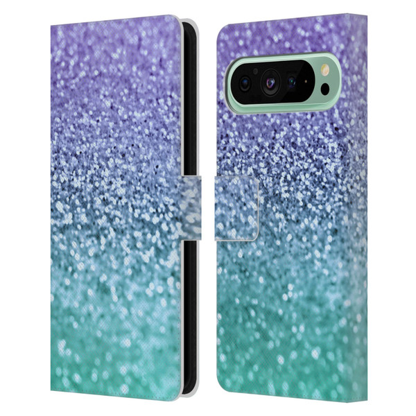 Monika Strigel Glitter Collection Lavender Leather Book Wallet Case Cover For Google Pixel 9 Pro XL