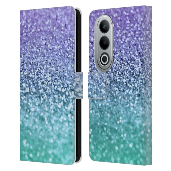 Monika Strigel Glitter Collection Lavender Leather Book Wallet Case Cover For OPPO OnePlus Ace 3V 5G