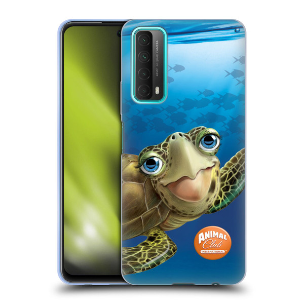 Animal Club International Underwater Sea Turtle Soft Gel Case for Huawei P Smart (2021)