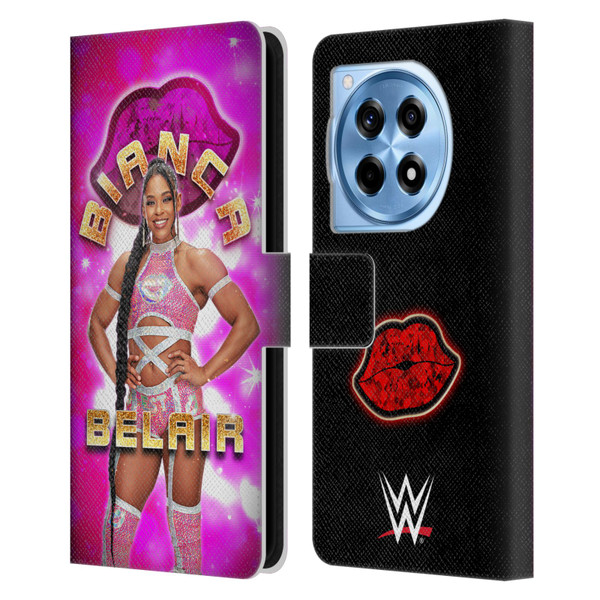 WWE Bianca Belair Portrait Leather Book Wallet Case Cover For OnePlus 12R
