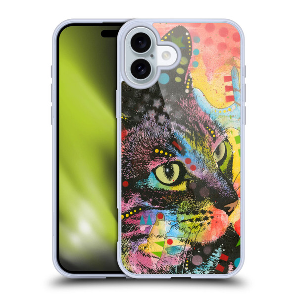 Dean Russo Cats Napy Soft Gel Case for Apple iPhone 16 Plus