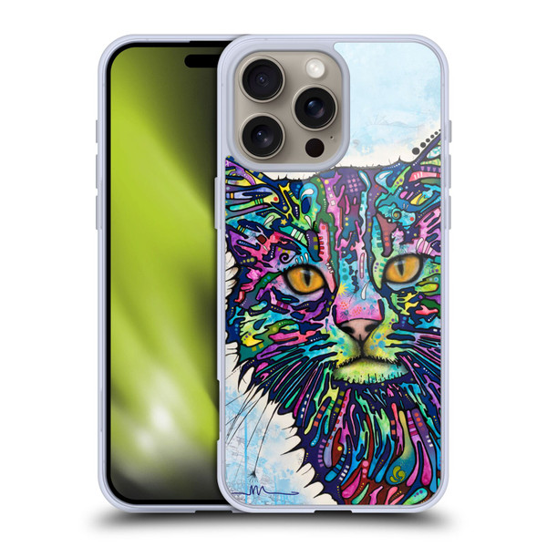 Dean Russo Cats Diligence Soft Gel Case for Apple iPhone 16 Pro Max