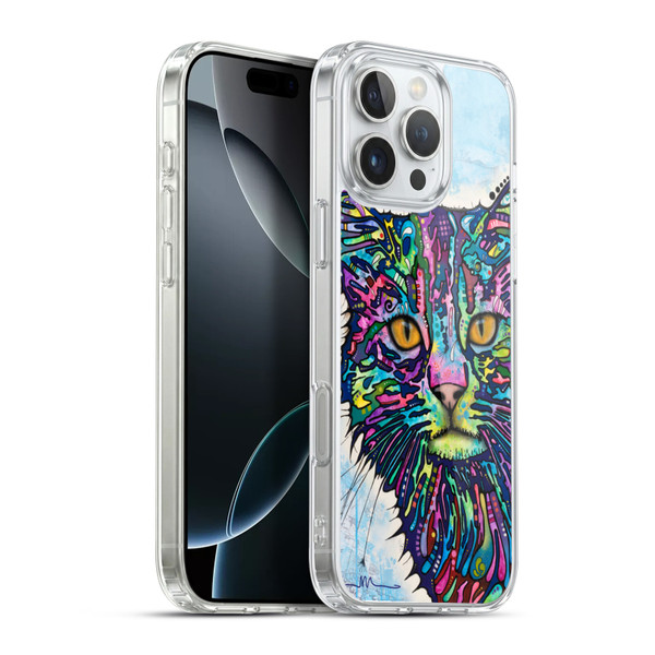 Dean Russo Cats Diligence Soft Gel Case for Apple iPhone 16 Pro Max & MagSafe