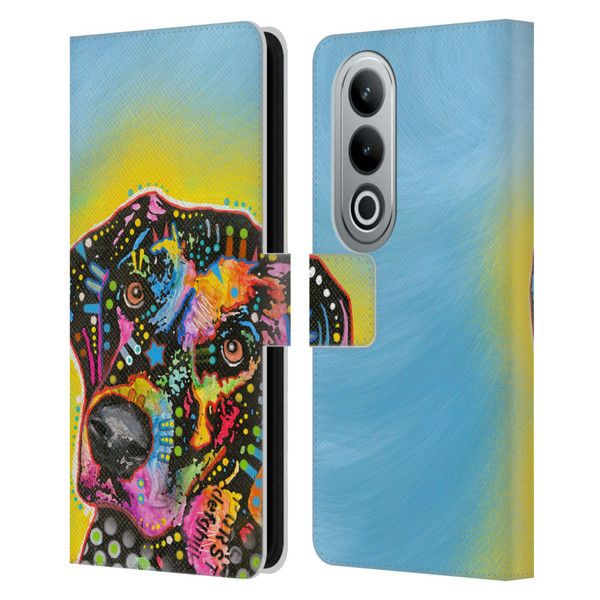 Dean Russo Dogs Labrador Leather Book Wallet Case Cover For OPPO OnePlus Ace 3V 5G