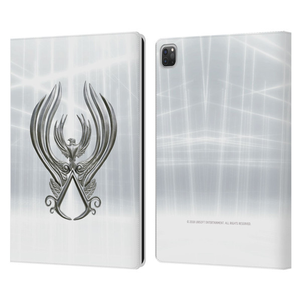 Assassin's Creed Brotherhood Logo Main Leather Book Wallet Case Cover For Apple iPad Pro 13 M4 2024