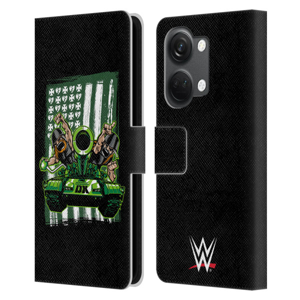 WWE D-Generation X Flag Leather Book Wallet Case Cover For OnePlus Nord 3 5G