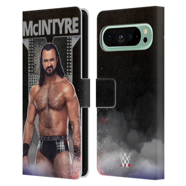 WWE Drew McIntyre LED Image Leather Book Wallet Case Cover For Google Pixel 9 Pro XL
