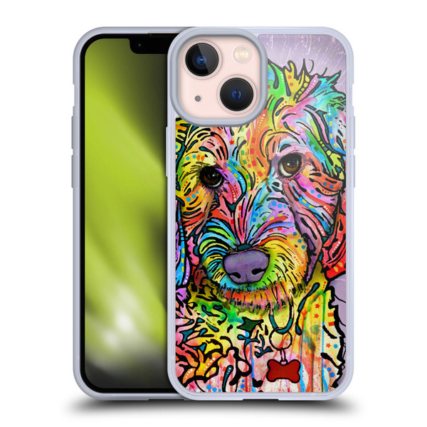 Dean Russo Dogs 3 Sweet Poodle Soft Gel Case for Apple iPhone 13 Mini