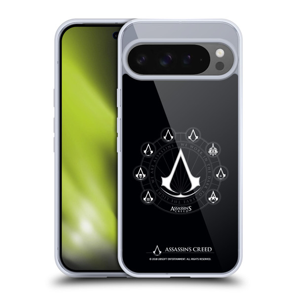 Assassin's Creed Legacy Logo Crests Soft Gel Case for Google Pixel 9 Pro XL