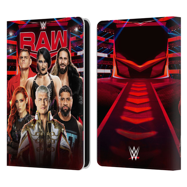 WWE Pay-Per-View Superstars 2024 Raw Leather Book Wallet Case Cover For Amazon Kindle 11th Gen 6in 2022