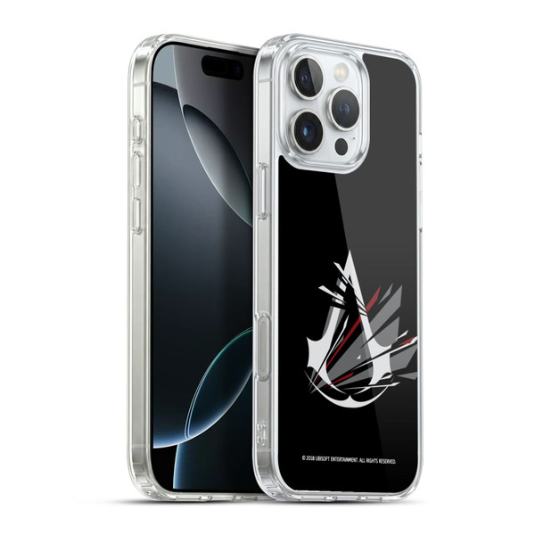 Assassin's Creed Logo Shattered Soft Gel Case for Apple iPhone 16 Pro Max & MagSafe