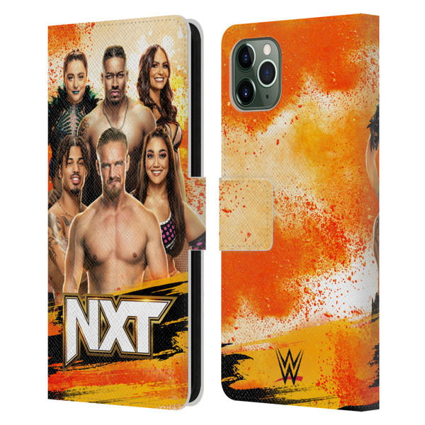 WWE Pay-Per-View Superstars 2024 NXT Leather Book Wallet Case Cover For Apple iPhone 11 Pro Max