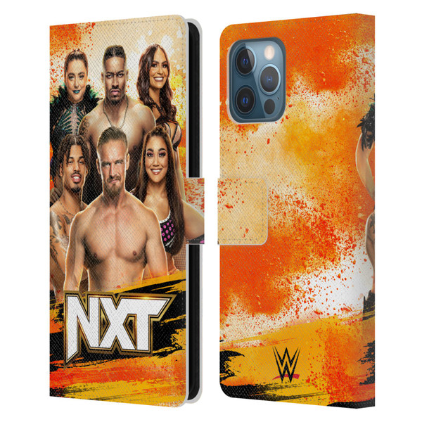 WWE Pay-Per-View Superstars 2024 NXT Leather Book Wallet Case Cover For Apple iPhone 12 Pro Max