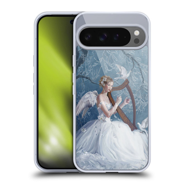 Nene Thomas Deep Forest Chorus Angel Harp And Dove Soft Gel Case for Google Pixel 9 Pro XL