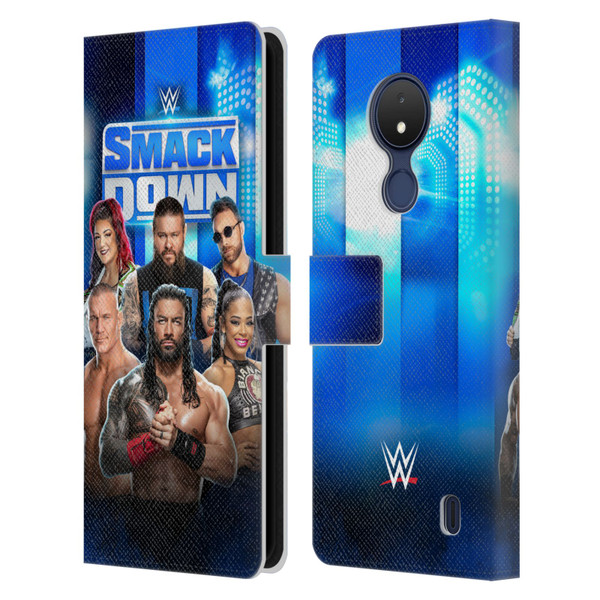 WWE Pay-Per-View Superstars 2024 Smackdown! Leather Book Wallet Case Cover For Nokia C21