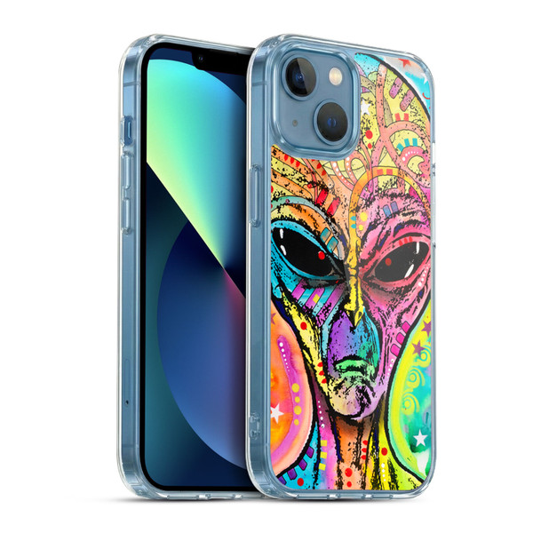 Dean Russo Pop Culture Alien Soft Gel Case for Apple iPhone 13 Mini & MagSafe