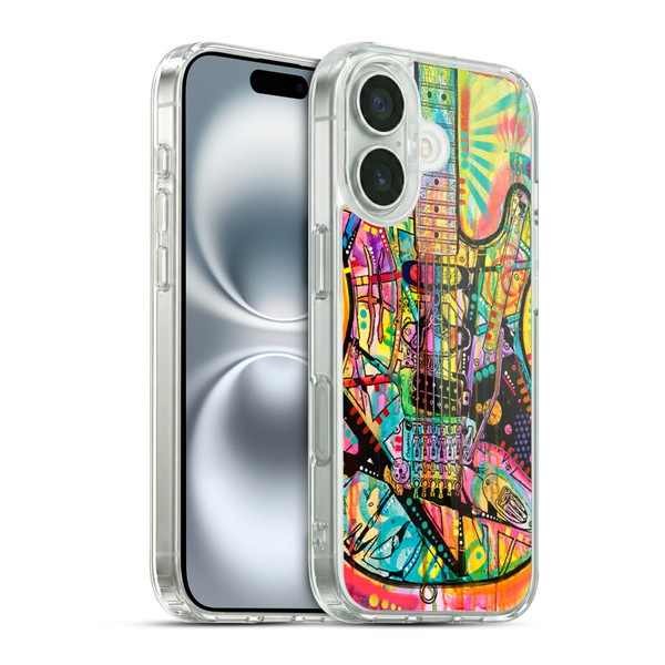 Dean Russo Pop Culture Guitar Soft Gel Case for Apple iPhone 16 & MagSafe
