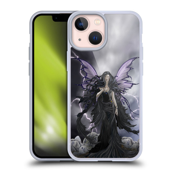 Nene Thomas Gothic Storm Fairy With Lightning Soft Gel Case for Apple iPhone 13 Mini