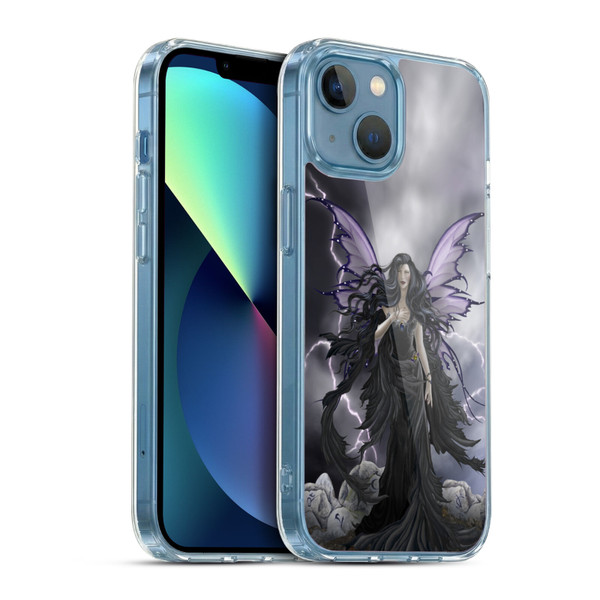 Nene Thomas Gothic Storm Fairy With Lightning Soft Gel Case for Apple iPhone 13 Mini & MagSafe