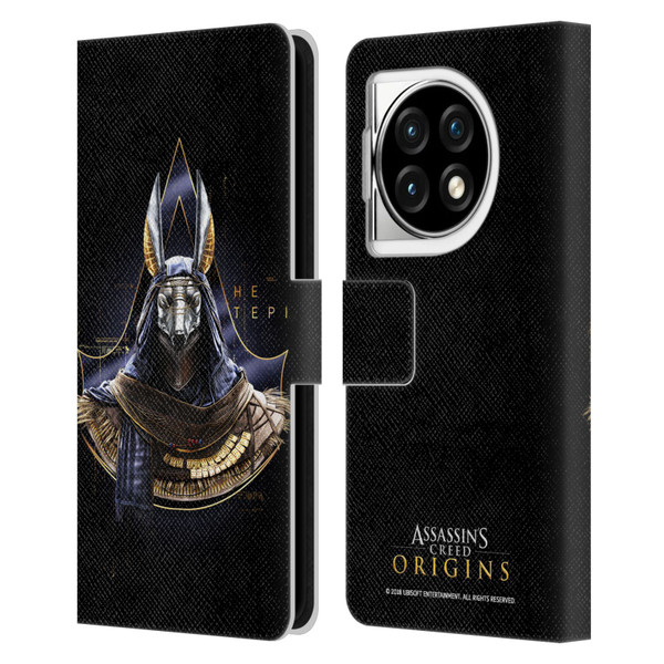 Assassin's Creed Origins Character Art Hetepi Leather Book Wallet Case Cover For OPPO OnePlus Ace 3 5G