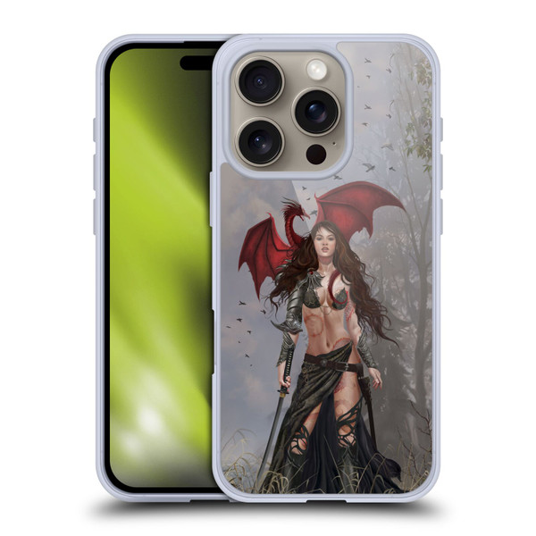 Nene Thomas Gothic Dragon Witch Warrior Sword Soft Gel Case for Apple iPhone 16 Pro