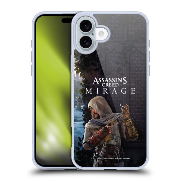 Assassin's Creed Mirage Graphics Basim Poster Soft Gel Case for Apple iPhone 16 Plus