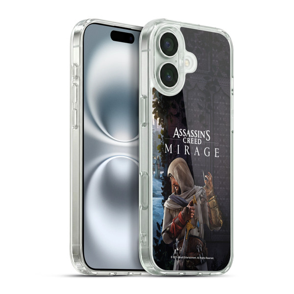 Assassin's Creed Mirage Graphics Basim Poster Soft Gel Case for Apple iPhone 16 Plus & MagSafe