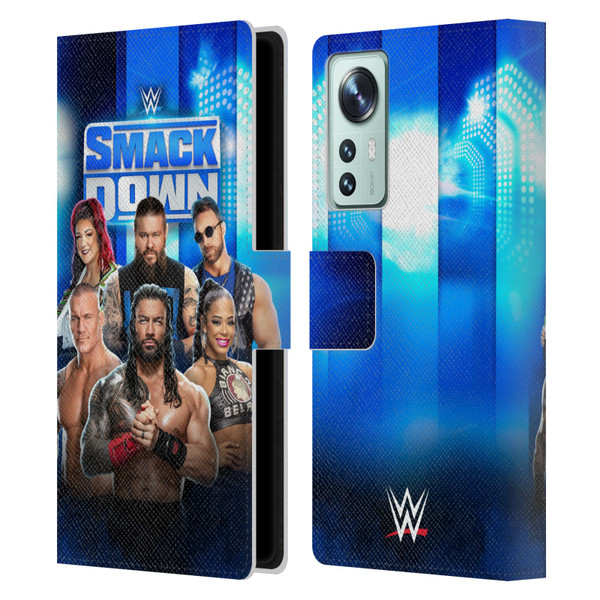 WWE Pay-Per-View Superstars 2024 Smackdown! Leather Book Wallet Case Cover For Xiaomi 12