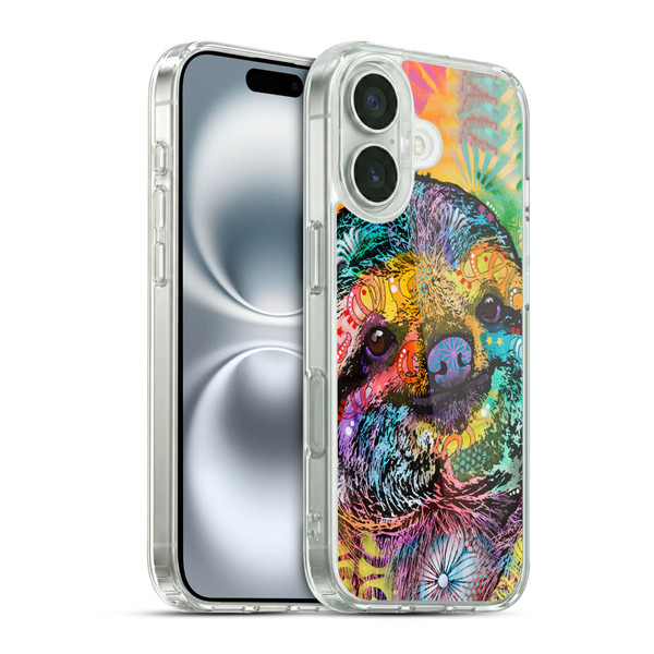 Dean Russo Wildlife 3 Sloth Soft Gel Case for Apple iPhone 16 & MagSafe