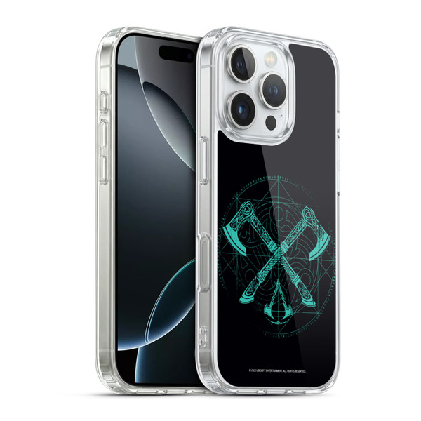 Assassin's Creed Valhalla Compositions Dual Axes Soft Gel Case for Apple iPhone 16 Pro & MagSafe